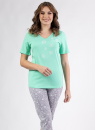 Pijama dama REGINA 696 verde