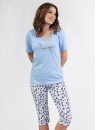 Pijama dama REGINA 689 albastru