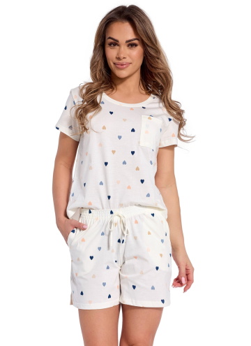 Pijama dama CORNETTE 675/307 AMY ecru