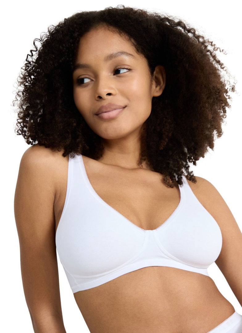 Melltartó SLOGGI BASIC+ SOFT BRA WHITE