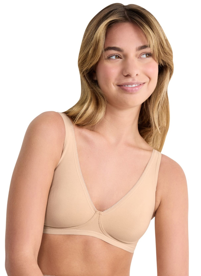 Melltartó SLOGGI BASIC+ SOFT BRA SKIN