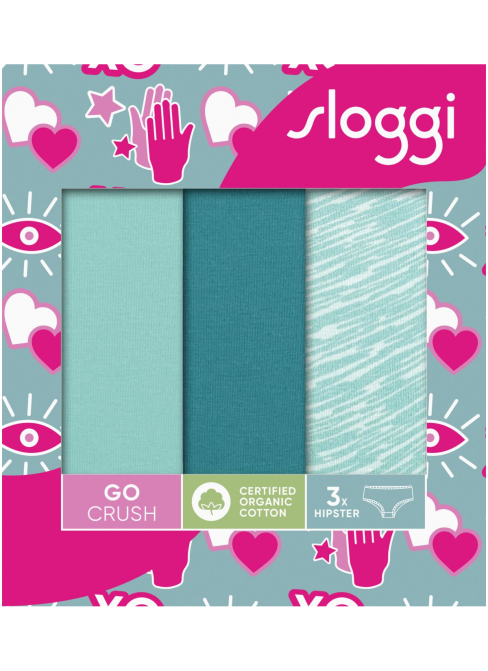 Női bugyi SLOGGI GO CRUSH HIPSTER C3P MULTIPLE COLOURS 7