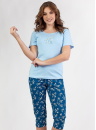 Pijama dama REGINA 700 albastru