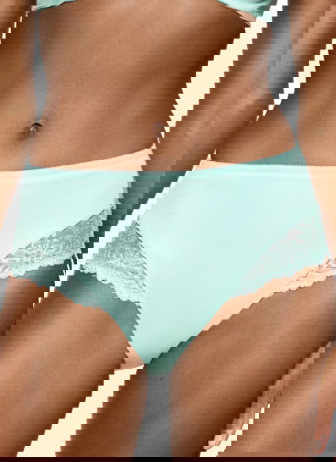 Majtki damskie Triumph Ladyform Soft Maxi Crystal Blue