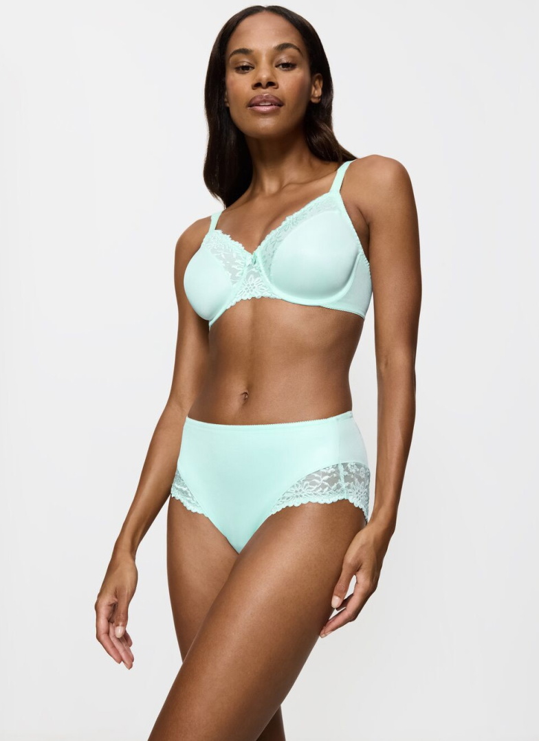 Majtki damskie Triumph Ladyform Soft Maxi Crystal Blue