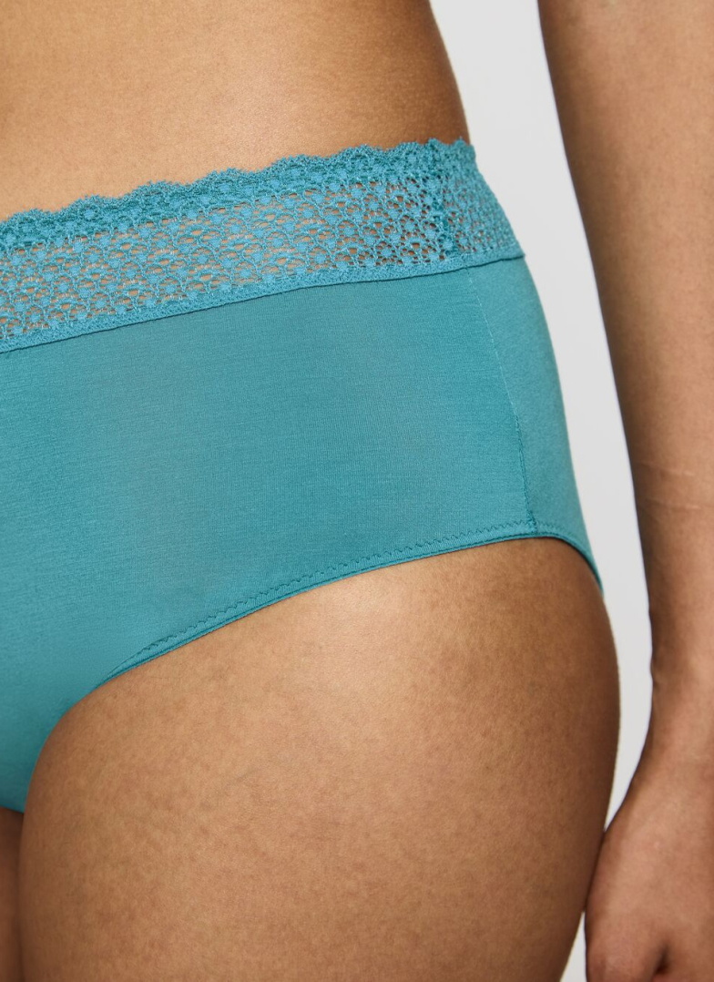 Női bugyi TRIUMPH FEEL OF MODAL MIDI QUIT TURQUOISE
