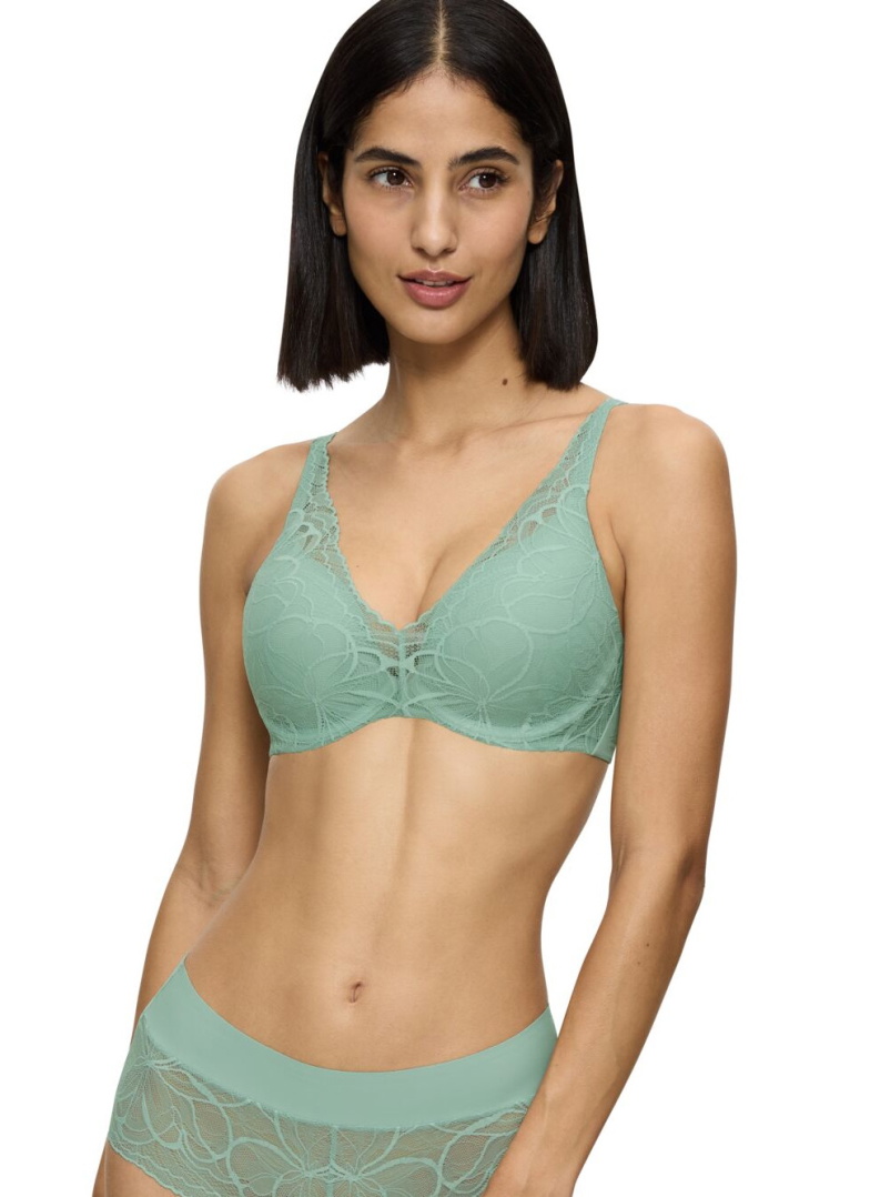 Sutien TRIUMPH BODY MAKE-UP ILLUSION LACE WP MISTY TURQUOISE