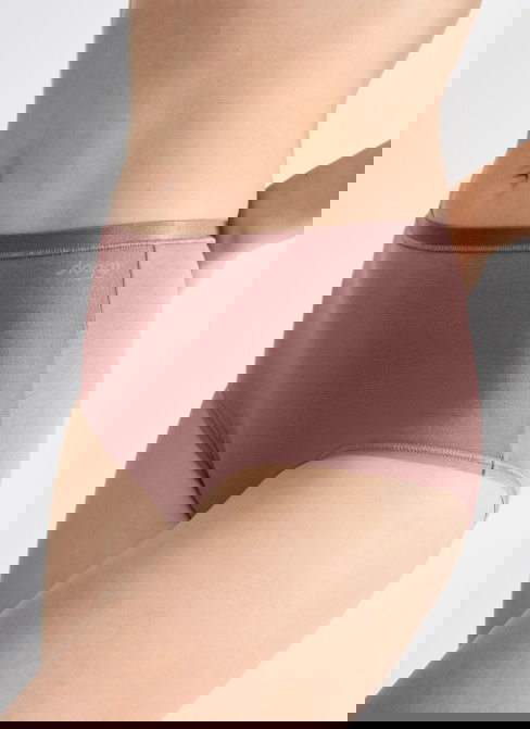 Majtki damskie sloggi GO Daily Cotton Highwaist 3P Cacao