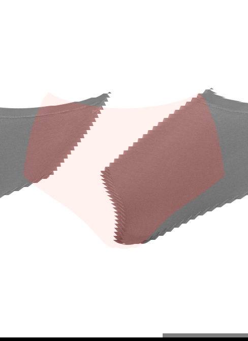Majtki damskie sloggi GO Daily Cotton Highwaist 3P Cacao