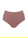 Majtki damskie sloggi GO Daily Cotton Highwaist 3P Cacao