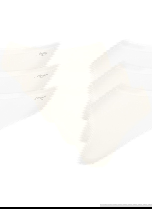 Majtki damskie sloggi GO Daily Cotton Tai 3P Silk White