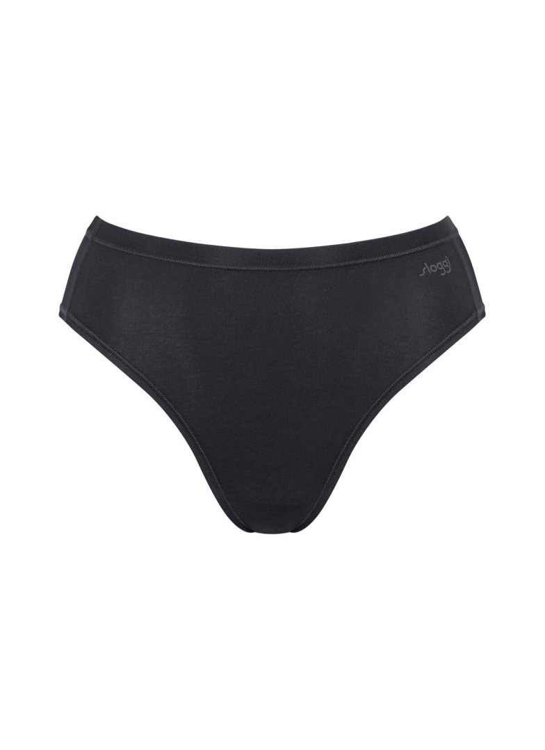 Majtki damskie sloggi GO Daily Cotton Tai 3P Black