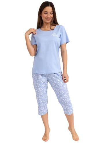 Pijama dama REGINA 691 albastru