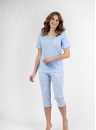 Pijama dama REGINA 691 albastru