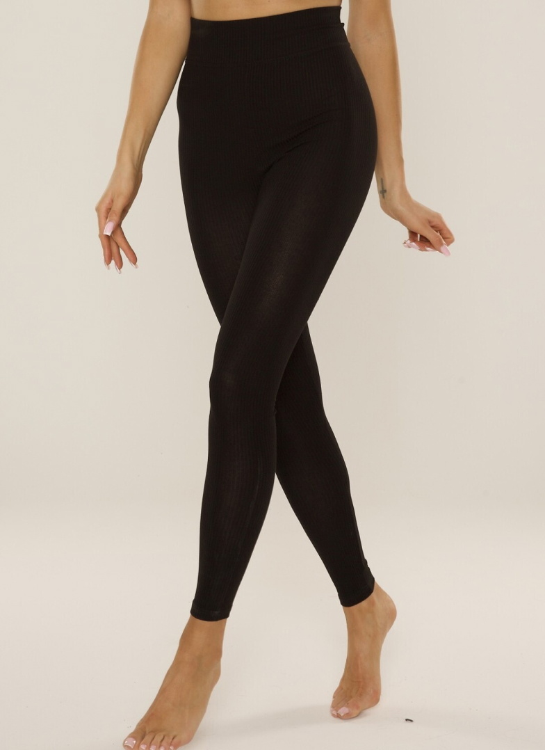 Női leggings DE LAFENSE 801 KHALI fekete