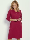 Cămașă de noapte dama TARO BERRY 3356 3/4 bordeaux