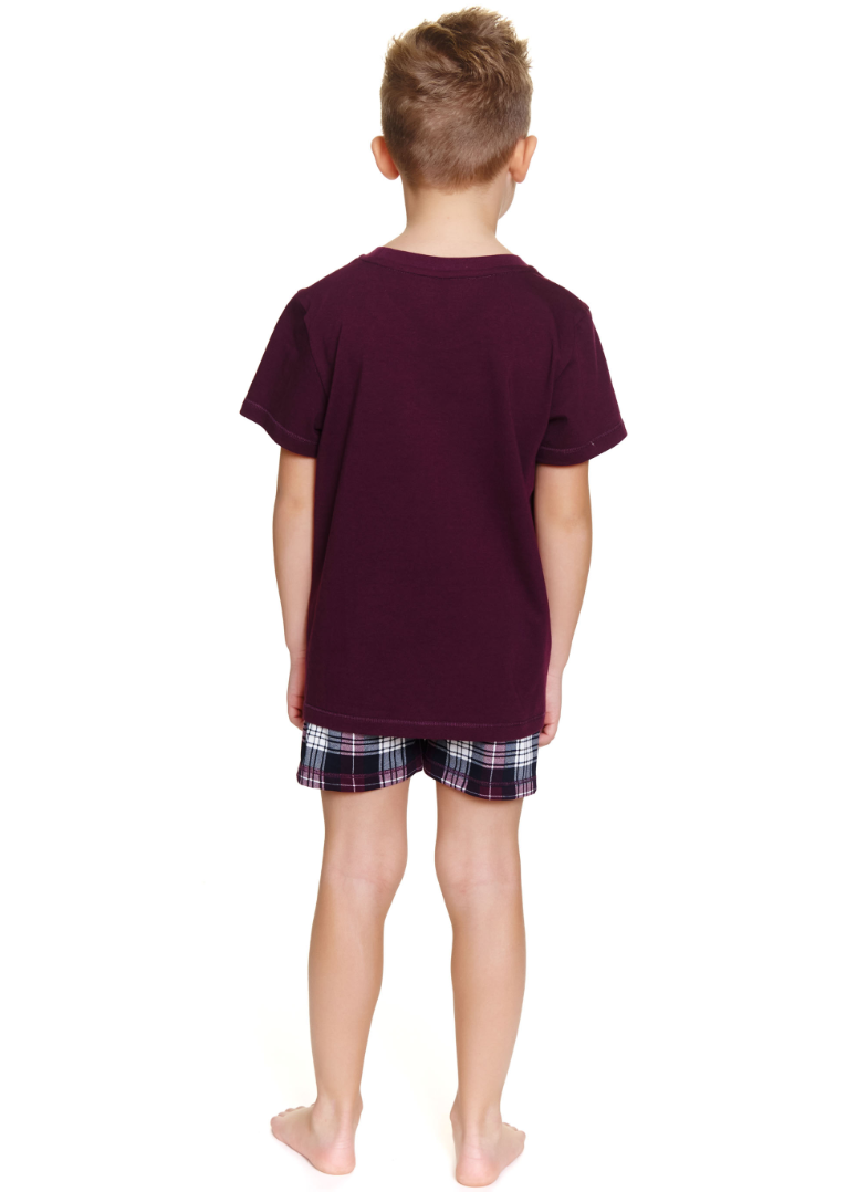 Pijama pentru copii DOCTOR NAP PDU.7202 burgundy