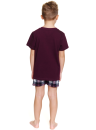 Pijama pentru copii DOCTOR NAP PDU.7202 burgundy