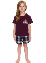 Pijama pentru copii DOCTOR NAP PDU.7202 burgundy