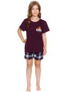 Pijama pentru copii DOCTOR NAP PDU.7202 burgundy