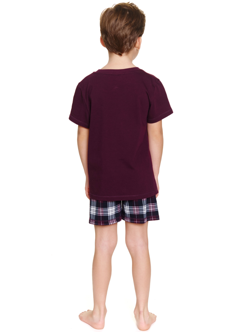 Pijama pentru copii DOCTOR NAP PDU.7202 burgundy