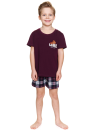 Pijama pentru copii DOCTOR NAP PDU.7202 burgundy