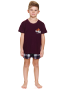 Pijama pentru copii DOCTOR NAP PDU.7202 burgundy