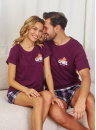 Pijama dama DOCTOR NAP PM.7200 burgundy