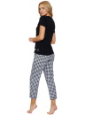 Pijama dama DOCTOR NAP PM.7267 BLACK