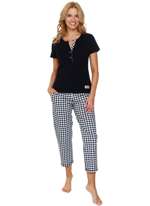 Pijama dama DOCTOR NAP PM.7267 BLACK