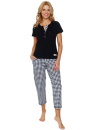 Pijama dama DOCTOR NAP PM.7267 BLACK