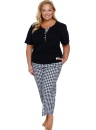 Pijama dama DOCTOR NAP PM.7267 BLACK