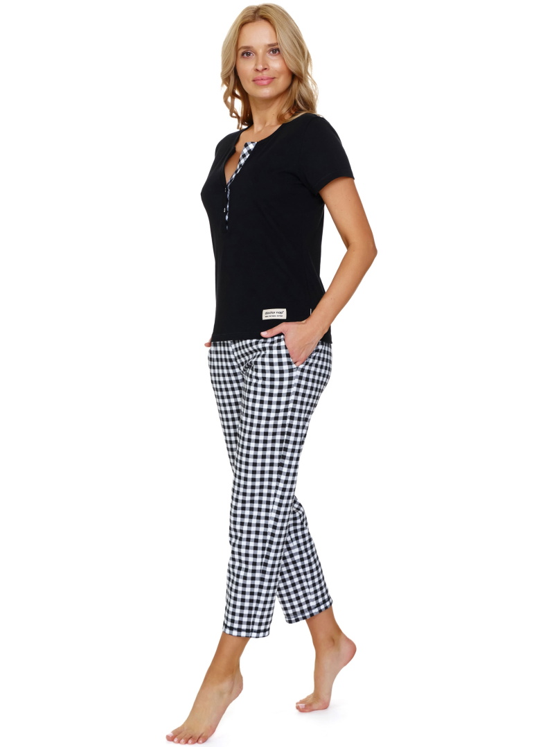 Pijama dama DOCTOR NAP PM.7267 BLACK