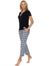 Pijama dama DOCTOR NAP PM.7267 BLACK