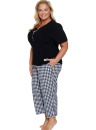 Pijama dama DOCTOR NAP PM.7267 BLACK