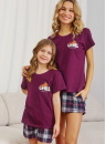 Pijama pentru copii DOCTOR NAP PDU.7202 burgundy