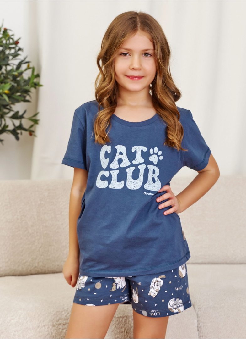 Pijama pentru copii DOCTOR NAP PDU.7205 DEEP BLUE