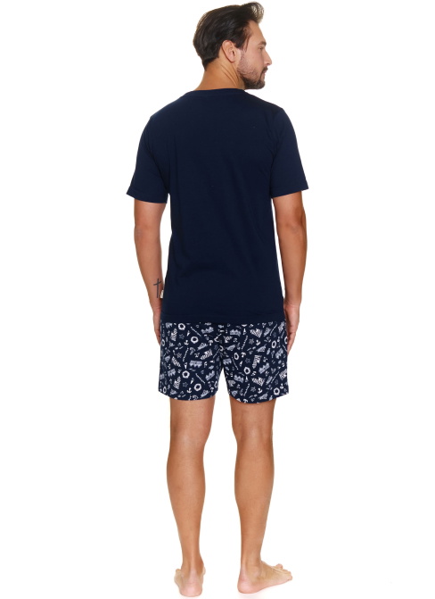 Pijama bărbați DOCTOR NAP PMB.7210 NAVY BLUE