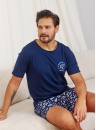 Pijama bărbați DOCTOR NAP PMB.7210 NAVY BLUE