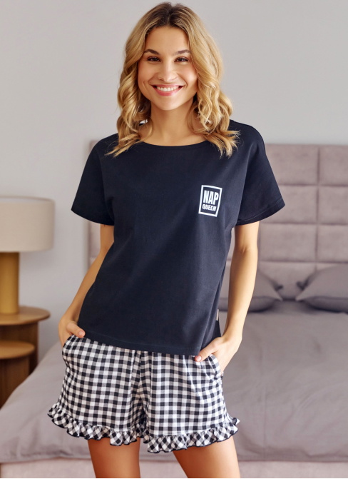 Pijama dama DOCTOR NAP PM.7213.BLACK