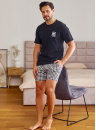 Pijama bărbați DOCTOR NAP PMB.7214 BLACK
