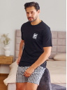 Pijama bărbați DOCTOR NAP PMB.7214 BLACK