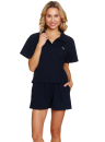 Női pizsama DOCTOR NAP PM.7215 NAVY