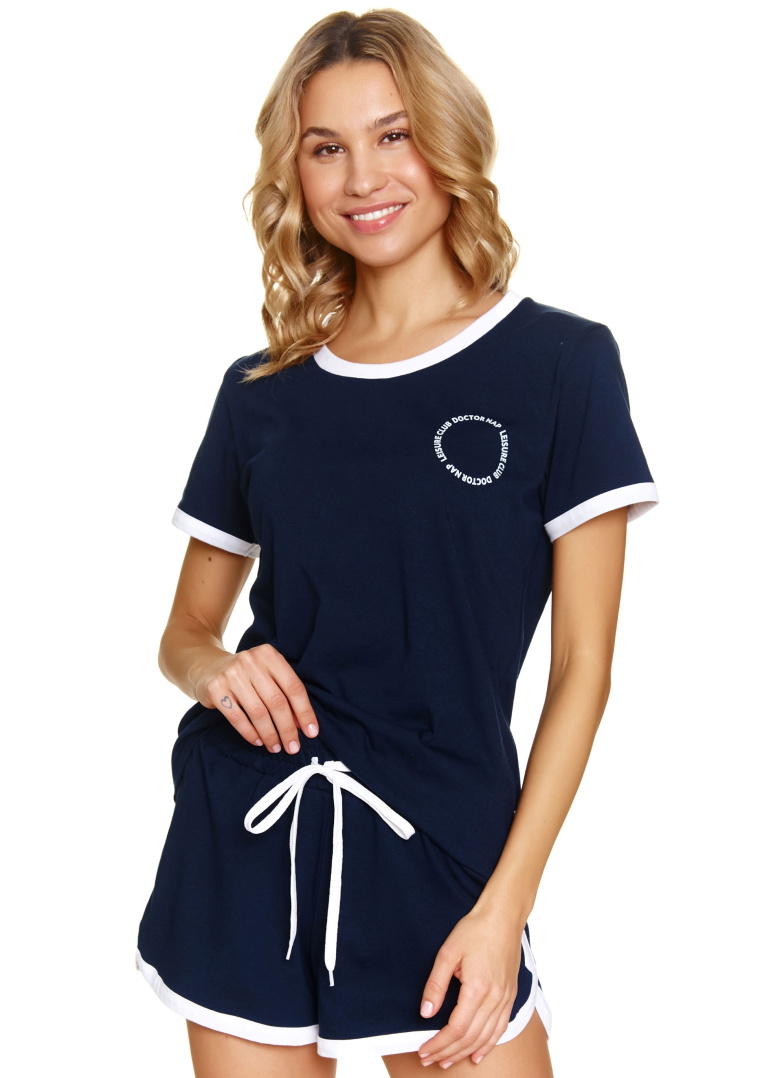 Pijama dama DOCTOR NAP PM.7217 NAVY BLUE