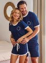 Pijama dama DOCTOR NAP PM.7217 NAVY BLUE