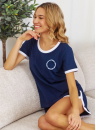 Pijama dama DOCTOR NAP PM.7217 NAVY BLUE