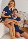 Pijama dama DOCTOR NAP PM.7217 NAVY BLUE