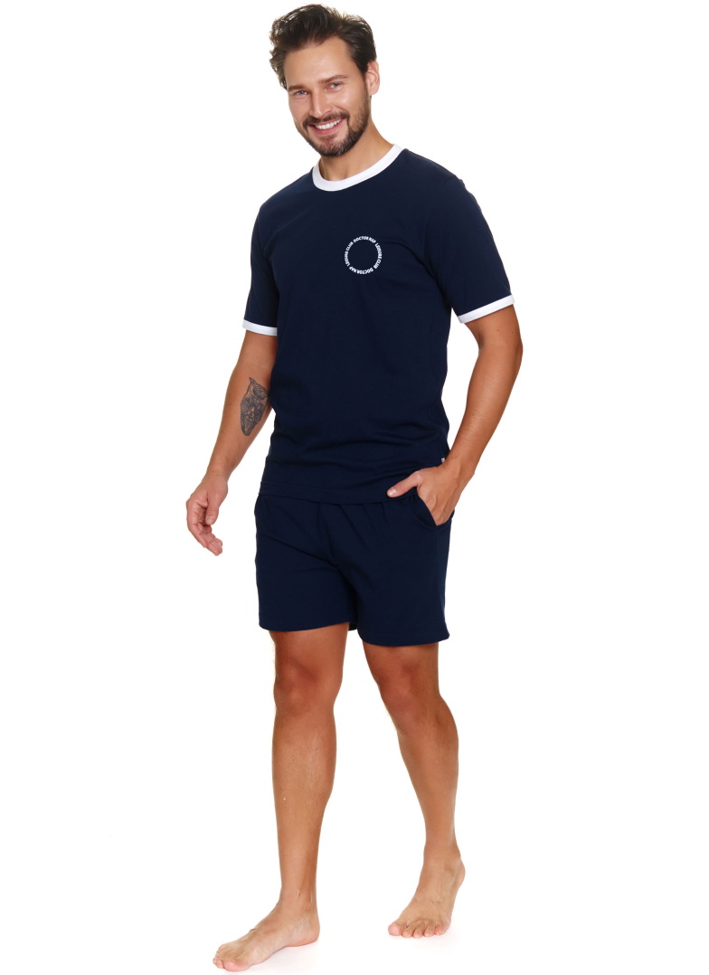 Pijama bărbați DOCTOR NAP PMB.7218 NAVY BLUE