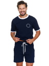 Pánské pyžamo DOCTOR NAP PMB.7218 NAVY BLUE