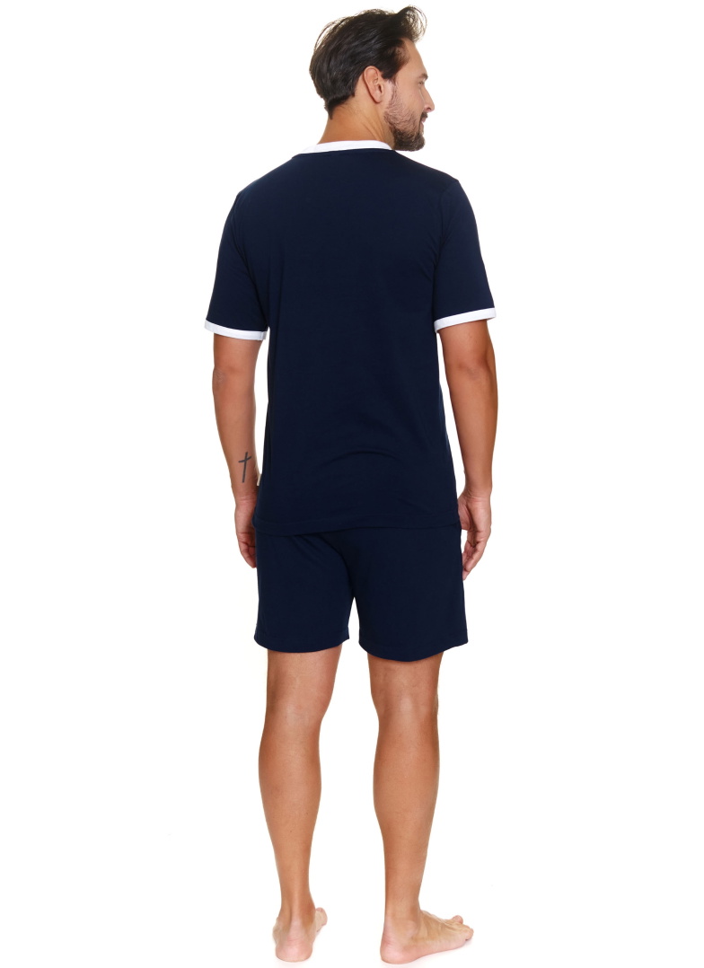 Pijama bărbați DOCTOR NAP PMB.7218 NAVY BLUE